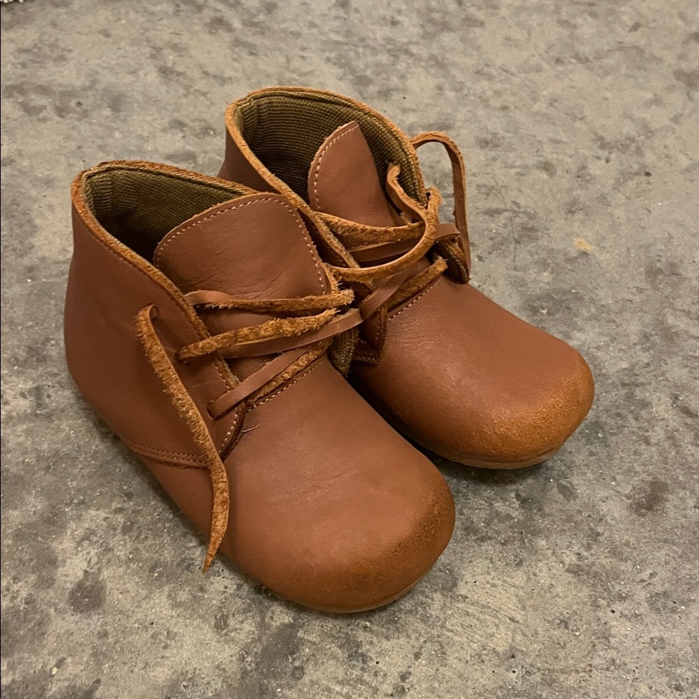 Classic Tan Kids Boots